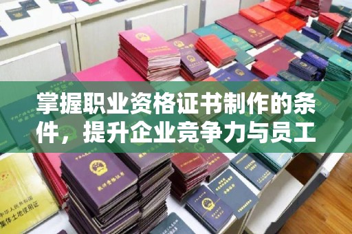 颍泉掌握职业资格证书制作的条件，提升企业竞争力与员工专业素养