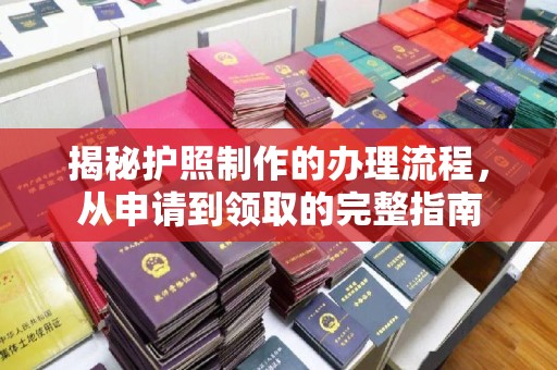 颍泉揭秘护照制作的办理流程，从申请到领取的完整指南
