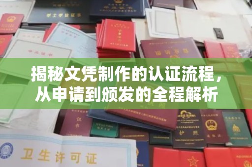 颍泉揭秘文凭制作的认证流程，从申请到颁发的全程解析