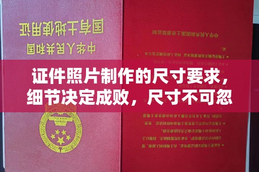 颍泉证件照片制作的尺寸要求，细节决定成败，尺寸不可忽视