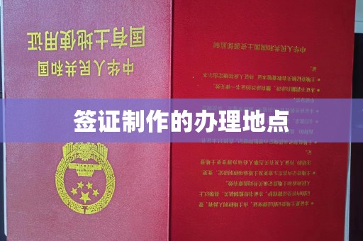 颍泉签证制作的办理地点