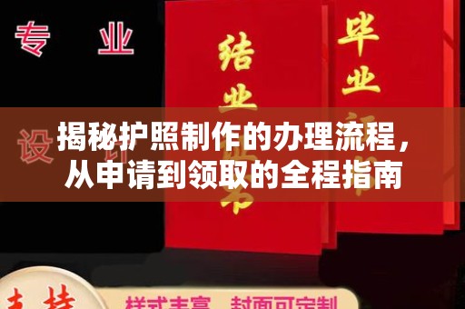 颍泉揭秘护照制作的办理流程，从申请到领取的全程指南
